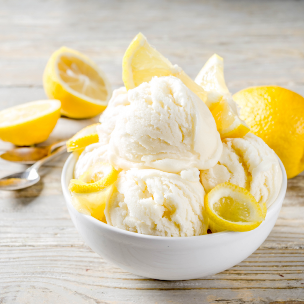 Domači limonin sladoled