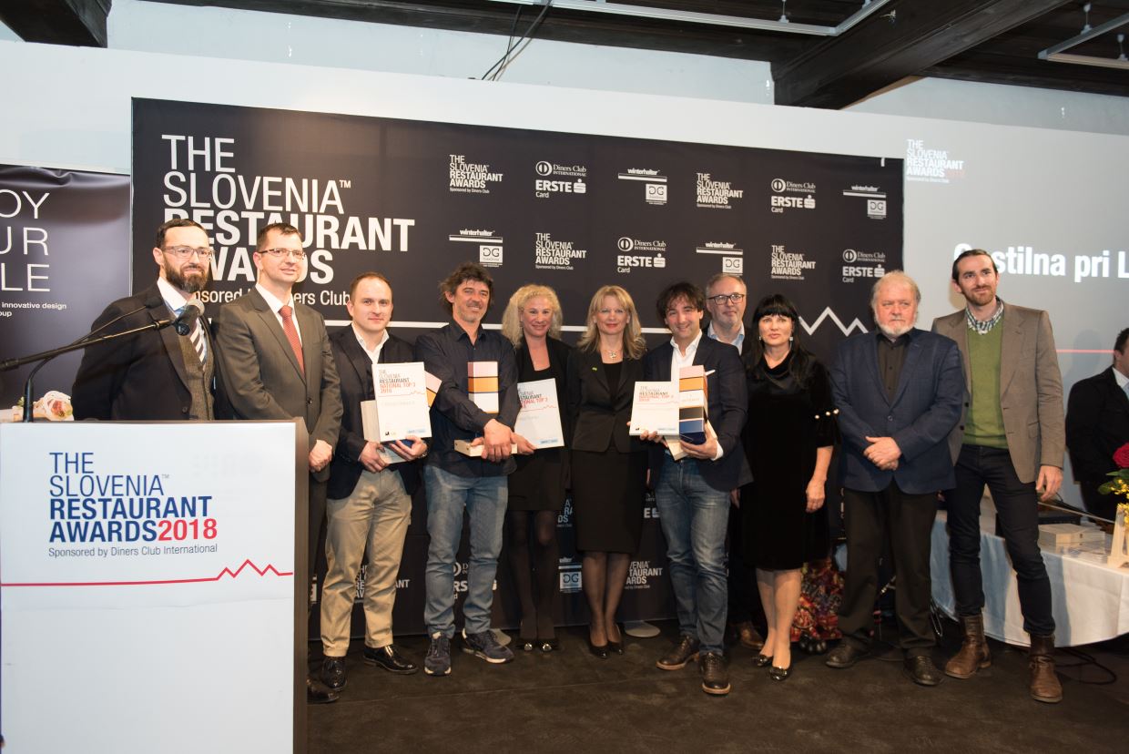 THE SLOVENIA RESTAURANT AWARDS 2018